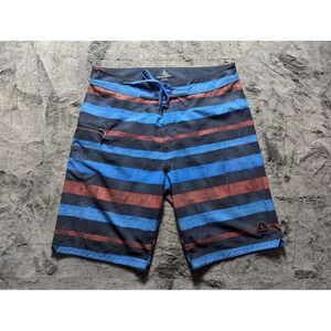 PrAna Swim Shorts UPF 50+ Men's Size 32 Striped